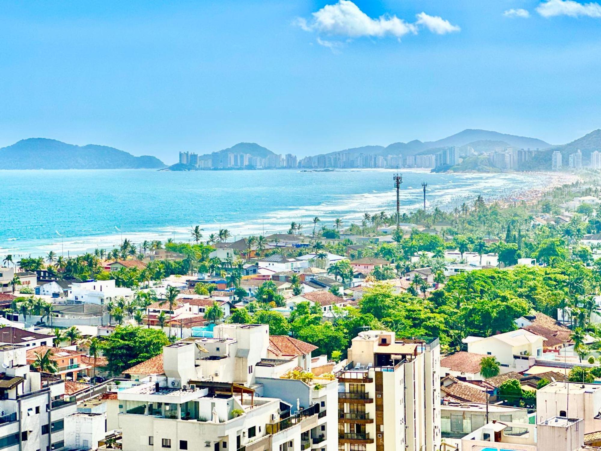 Enseada Apto Novo Vista Mar Guarujá Dış mekan fotoğraf
