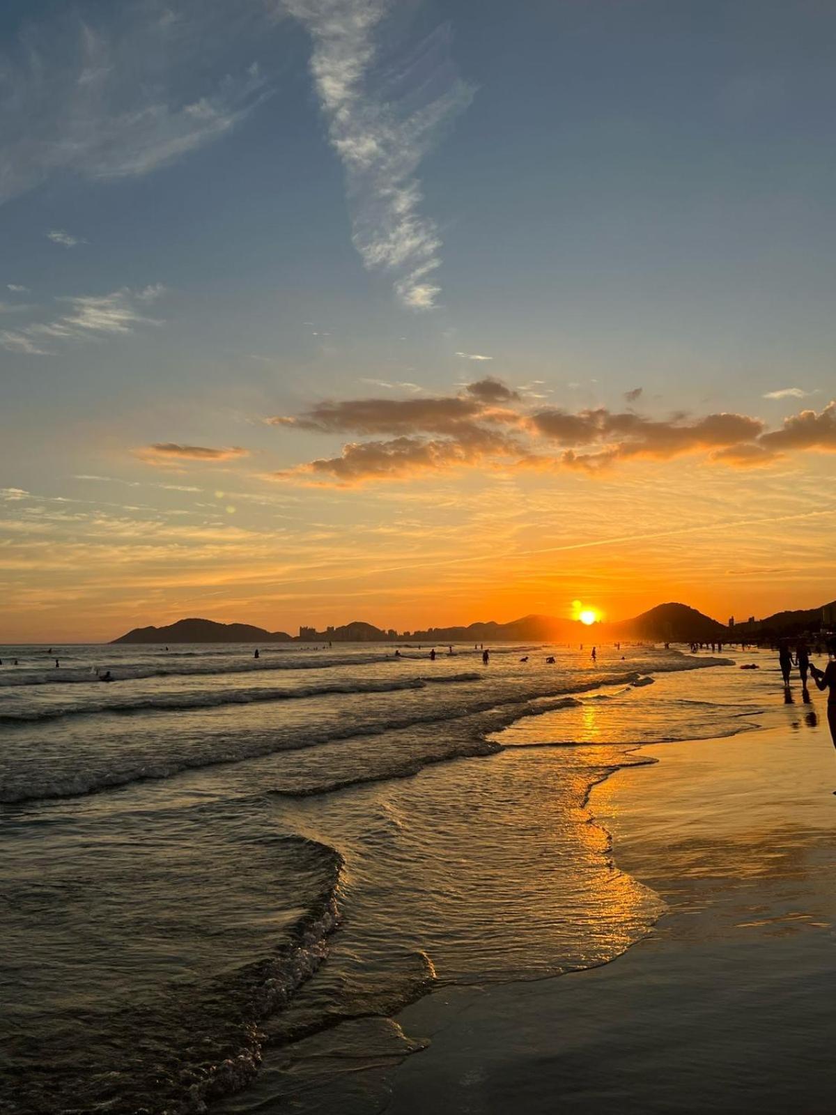Enseada Apto Novo Vista Mar Guarujá Dış mekan fotoğraf